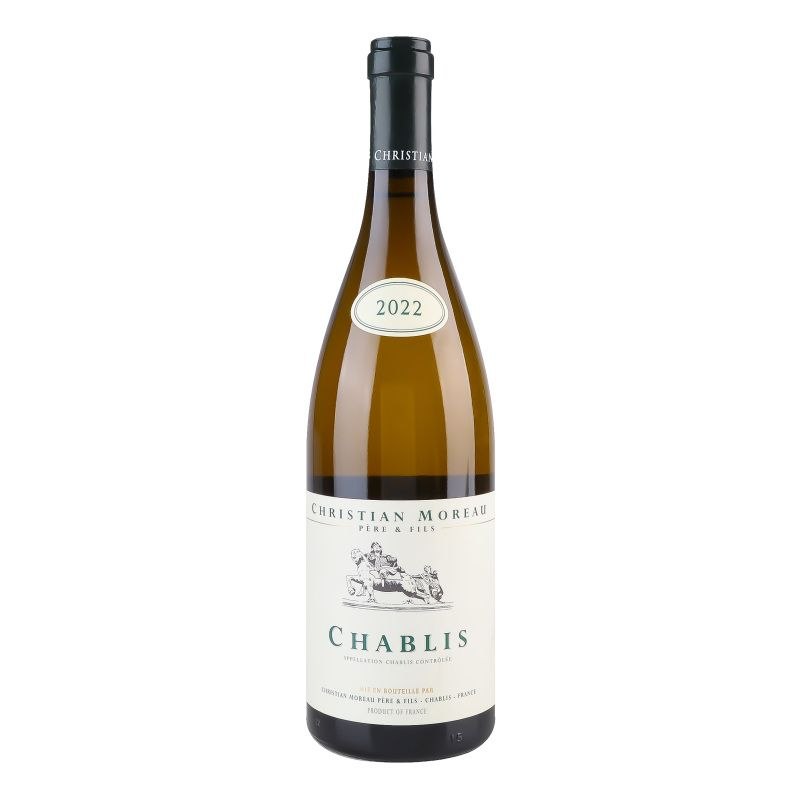 Вино Domaine Christian Moreau Chablis сухе біле 12.5%.0.75 л